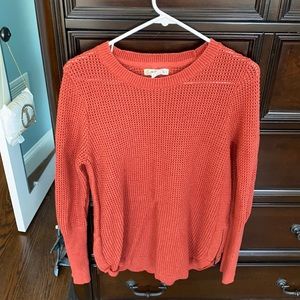 Burnt orange sweater size large